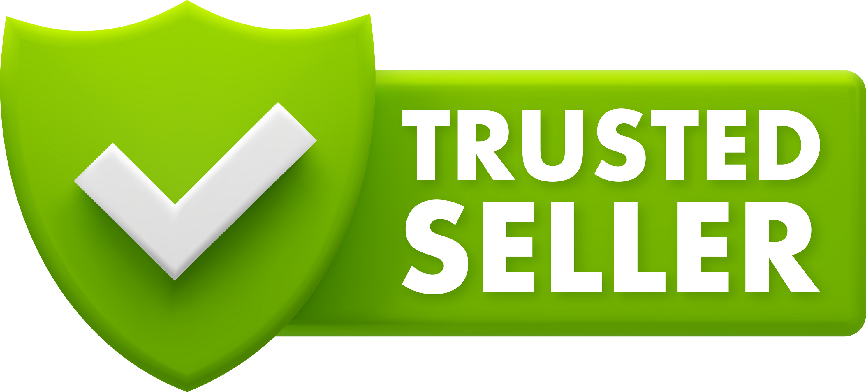 Trusted Seller Badge - Green Checkmark for Verified and Reliable Vendors